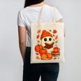 Ghost Reading Book Lovers Autumn Fall Halloween Canvas Tote Bag Ghost Reading Book Lovers Autumn Fall Halloween Canvas Tote Bag