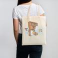 Ghosts Reading Books Teacher Halloween Librarian Book Lover Canvas Tote Bag