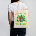 Goods Luck Read Librarian Book Patrick Days Shamrock Clover Canvas Tote Bag