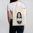 Gothic Goth Girl Woman Movie Book Art Canvas Tote Bag Gothic Goth Girl Woman Movie Book Art Canvas Tote Bag