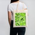 Green Comic Book Green Graphic Canvas Tote Bag