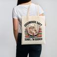 Groundhog Day Librarian Book Lover Reader Library Canvas Tote Bag