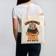 Groundhogs Prefer Books Over Winter February Canvas Tote Bag