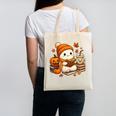 Halloween Ghost Reading Book Lovers Coffee Girl Women Canvas Tote Bag Halloween Ghost Reading Book Lovers Coffee Girl Women Canvas Tote Bag
