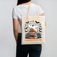 Haunted By My TBR Boo Halloween Book Lover Librarian Canvas Tote Bag Haunted By My TBR Boo Halloween Book Lover Librarian Canvas Tote Bag