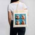Hedgehog Love Reading And Hedgehogs Child Book Lover Canvas Tote Bag