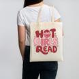 Hot Girls Read Book Lover Feminist Reader Premium Tri-Blend Canvas Tote Bag Hot Girls Read Book Lover Feminist Reader Premium Tri-Blend Canvas Tote Bag