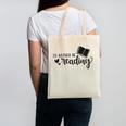 I'd Rather Be Reading Book Lover Bookworm Reading Canvas Tote Bag