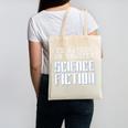 I'd Rather Be Reading Science Fiction Sci Fi Book Reader Canvas Tote Bag