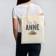 I'm His Anne Romantic Book Lover Vintage Canvas Tote Bag