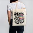 Imagine Being Afraid Of Drag Queens And Books Canvas Tote Bag