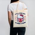 It's a Good Day To Read a Book Cute Cat Book Day Girls Boys Canvas Tote Bag It's a Good Day To Read a Book Cute Cat Book Day Girls Boys Canvas Tote Bag