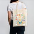It's a Good Day To Read a Book Cute Giraffe Canvas Tote Bag
