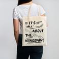 It's All About The Wingspan For Book Lover Canvas Tote Bag