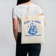 Just a Girl Who Loves Books Book Lover Bookish Canvas Tote Bag