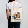 Just a Girl Who Loves Cats And Books Canvas Tote Bag Just a Girl Who Loves Cats And Books Canvas Tote Bag