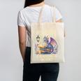 Just a Girl Who Loves Cute Dragons And Books Canvas Tote Bag