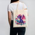Just a Girl Who Loves Dragons And Books Dragon Canvas Tote Bag Just a Girl Who Loves Dragons And Books Dragon Canvas Tote Bag