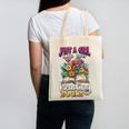 Just A Girl Who Loves Reading Books Canvas Tote Bag