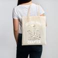 Just One More Chapter Reading Skeleton Book Lover Premium Tri-Blend Canvas Tote Bag