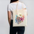 Kawaii Eagle Reads Book Reading Library Book Bookworm Canvas Tote Bag