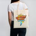 Kids Ka-Blam 7 Year Old Boys 7th Birthday Comic Book Super Hero Canvas Tote Bag Kids Ka-Blam 7 Year Old Boys 7th Birthday Comic Book Super Hero Canvas Tote Bag