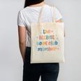 Kids The Littlest Book Club Member Book Lover Club Canvas Tote Bag