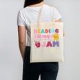 Kids Reading Book Lover Reading Is My Jam Canvas Tote Bag