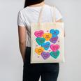 Librarian Shirt Valentines Book Worm Reading Tshirt Premium Tri-Blend Canvas Tote Bag