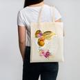 And Into The Library She Goes Book Lover Reading Bookworm Canvas Tote Bag