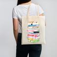 Life Of A Reader Book Lovers Book Nerds Bookworm Canvas Tote Bag