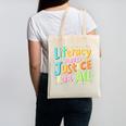 Literacy And Justice For All Protect Banned Books Library Canvas Tote Bag
