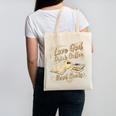 Love God Drink Coffee Read Books Christian Tee Canvas Tote Bag