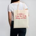 I Love You To The Library And Back Book Lover Quote Canvas Tote Bag