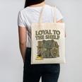 Loyal To The Shelf Knight Panther Book Lover Canvas Tote Bag