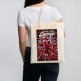 Marvel Spider-Man Eddie Brock Carnage Comic Book Cover Canvas Tote Bag