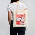 Maybe Books Are Addicted To Me Reading Present Canvas Tote Bag