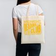 Midnight Reading Club Night Owl Book Readers Canvas Tote Bag