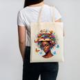 Month Honoring Past Inspiring Pride Melanin Book Canvas Tote Bag