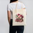 Morally Grey Book Lovers Dark Romance Reader Favorite Color Canvas Tote Bag
