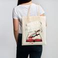 Murder Mystery And a Cup Of Tea Book Humor Canvas Tote Bag