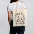 North Pole Book Club Christmas Xmas Hot Cocoa Bookish Canvas Tote Bag North Pole Book Club Christmas Xmas Hot Cocoa Bookish Canvas Tote Bag