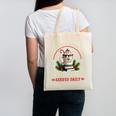 North Pole Book Club Hot Cocoa Librarians Bookish Christmas Canvas Tote Bag