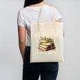 Not Hoarding If It's Books Reader Book Nerd Book Reading Canvas Tote Bag