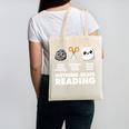 Nothing Beats Reading Bookworm Librarian Book Nerd Canvas Tote Bag