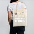 Nothing Beats Reading Librarian Book Bookworm Canvas Tote Bag Nothing Beats Reading Librarian Book Bookworm Canvas Tote Bag