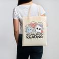 Nothing Beats Reading Rock Paper Scissors Book Lover Teacher Canvas Tote Bag