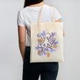 Octopus Book Reader Canvas Tote Bag