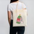 Oh What Fun It Is To Read Book Christmas Tree Premium Tri-Blend Canvas Tote Bag Oh What Fun It Is To Read Book Christmas Tree Premium Tri-Blend Canvas Tote Bag