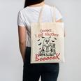 Oops I Got Another Book Boo Ghost Read Book Canvas Tote Bag